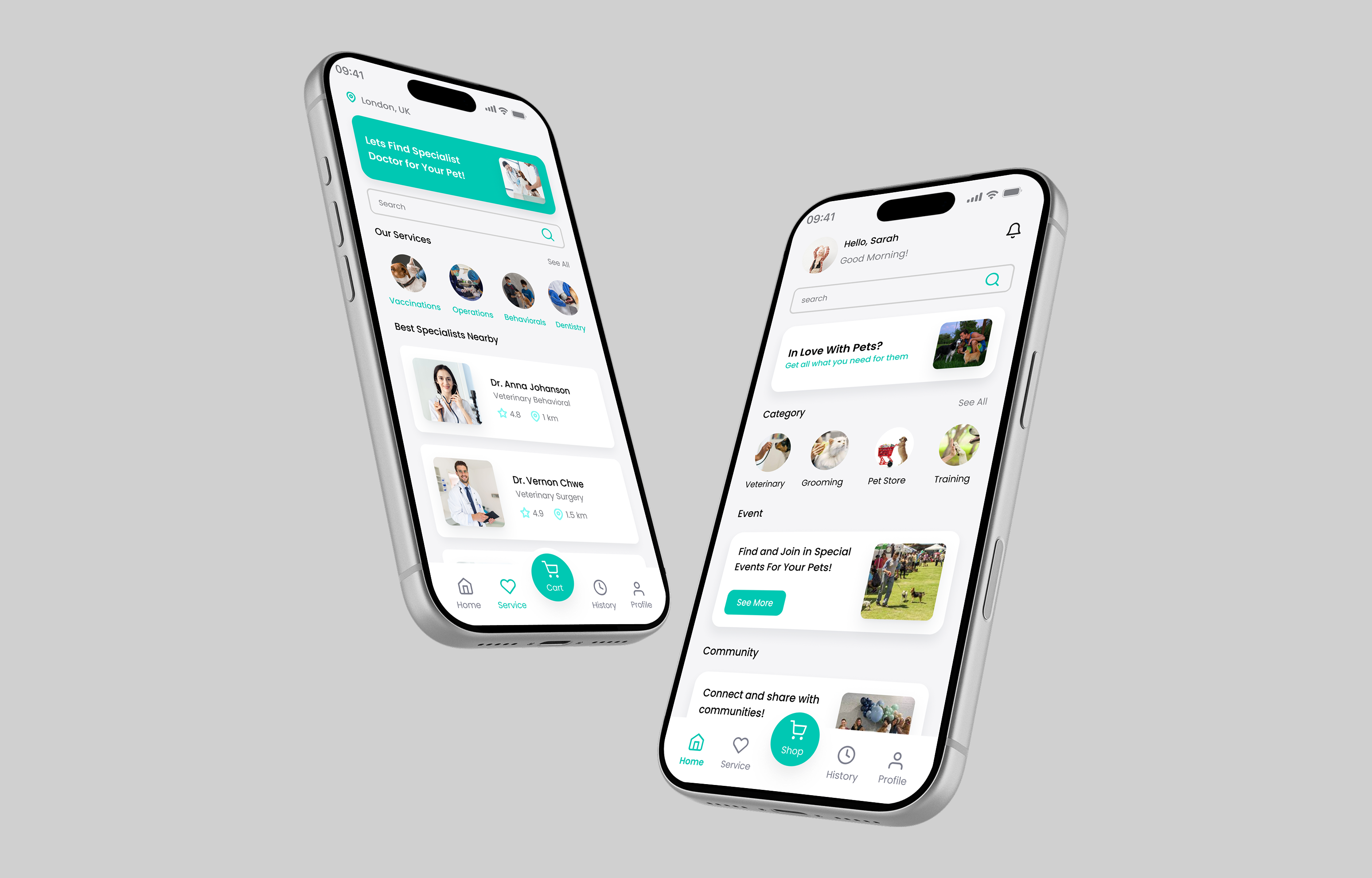 Dashboard Principal e Perfil Zuca App