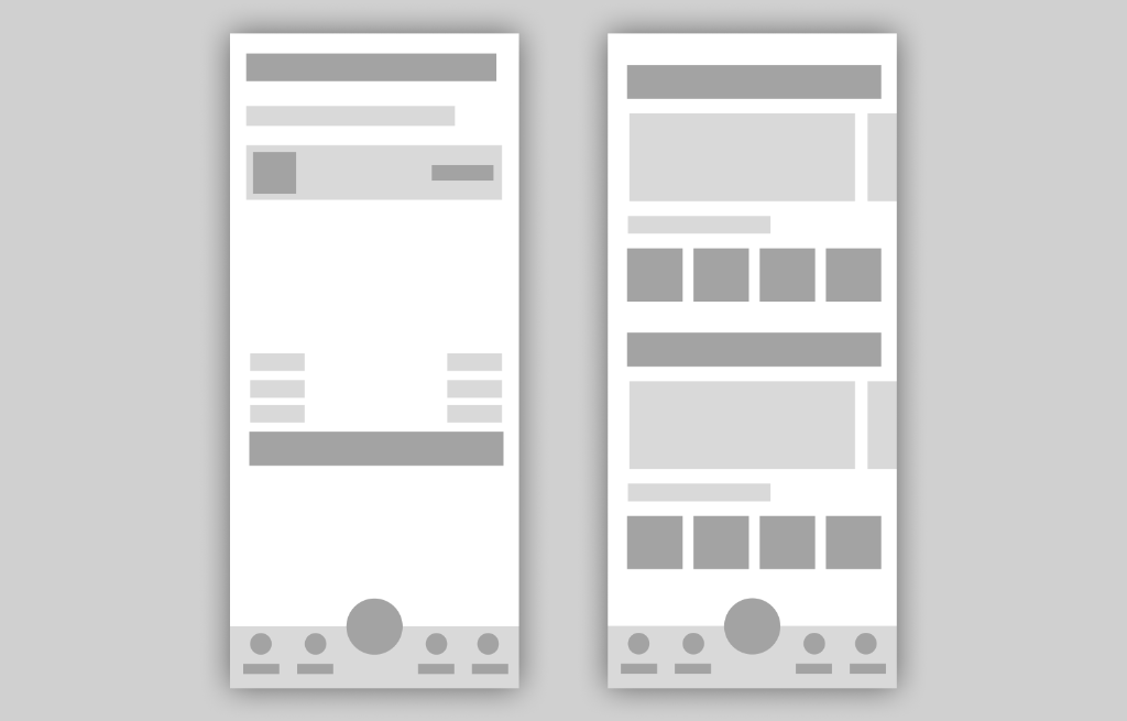 Wireframes Telas Detalhadas Zuca App